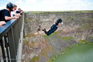 Perrine Bridge BASE Jump